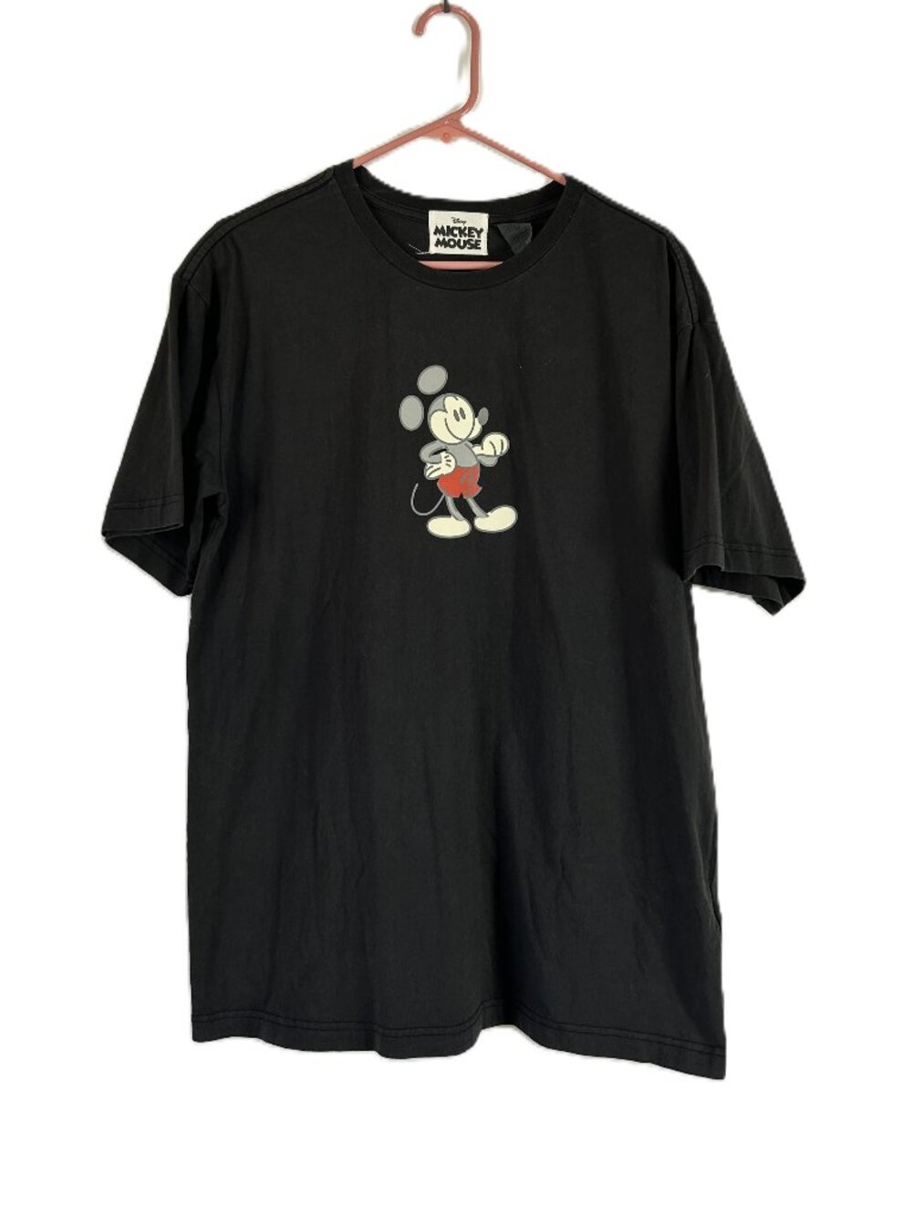 Mickey Mouse Stylized Sketched T Shirt Men's M